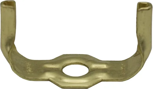 Miniatura 6 de Creative Hobbies® Kit de arpa de lámpara de 8 pulgadas, acabado dorado, arpa de peso regular, acabado premium y base de arpa para lámparas de mesa