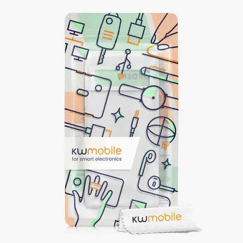 Miniatura 422 de kwmobile Funda Compatible con Google Pixel 6 Pro - Funda de teléfono de silicona TPU con acabado suave - Azul Arrecife
