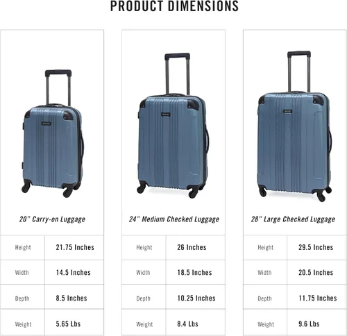 Miniatura 200 de Kenneth Cole Reaction Out Of Bounds - Equipaje de transporte vertical, Carbón), 5705058