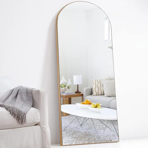 Miniatura 47 de MIRUO - Espejo de pared para colgar sobre la puerta, marco de poliestireno para baño, dormitorio, sala de estar, dormitorio y más