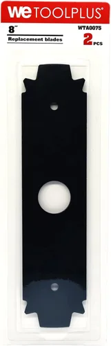 Miniatura 5 de WTA0075 - Cuchilla de repuesto reversible de acero endurecido de 8 pulgadas compatible con Ryobi AC04215 (paquete de 2)