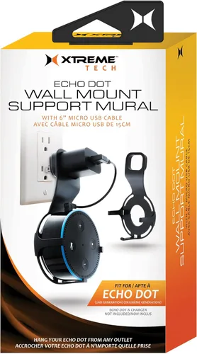 Miniatura 3 de Xtreme - Soporte de pared para el Echo Dot, soporte de toma de pared