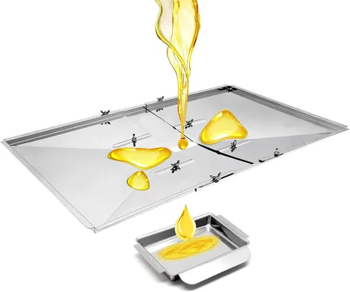 Bandeja de goteo de repuesto para parrilla, bandeja de grasa ajustable de 24 a 27 pulgadas para Dyna Glo DGF493BNP, Nexgrill 720-0830H, parrilla de