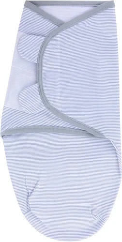 Miniatura 3 de Ely's & Co. Pañales ajustables para recién nacidos, pañales de bebé de 0 a 3 meses, saco de envolver para bebé, 100% algodón, paquete de 2