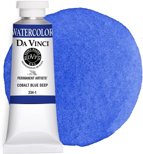 Miniatura 12 de DA VINCI PAINTS Pintura de acuarela para artista profesional, Gamboge (tono), 0.5 fl oz
