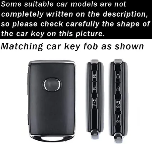Miniatura 2 de ontto Funda para llavero compatible con Mazda 3 2019-2021, funda para llave de coche para Mazda 3 Hatchback CX-5 CX-30 CX-10 Smart Remote