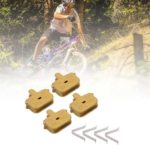 Miniatura 8 de VGEBY Pastillas de Freno 4 Juegos Pastillas de Freno de Disco Metal Mountain Pastillas de Freno para M355 M446 Accesorios Sportinggoods y Repuestos