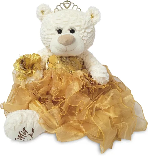 Miniatura 15 de KINNEX COLLECTIONS SINCE 1997 20" Quince Anos Quinceanera Last Doll Osito de peluche con vestido (pieza central) ~ ARC16831-23R (Aqua)