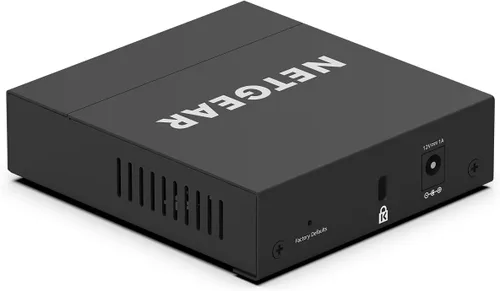 Miniatura 3 de NETGEAR - Conmutador Easy Smart Managed Essentials Gigabit Ethernet de 5 puertos - Para escritorio o pared, hub de red doméstica, bifurcador