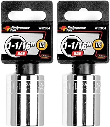 Miniatura 21 de Performance Tool W32028 1/2 Drive 6-Point Socket, 7/8