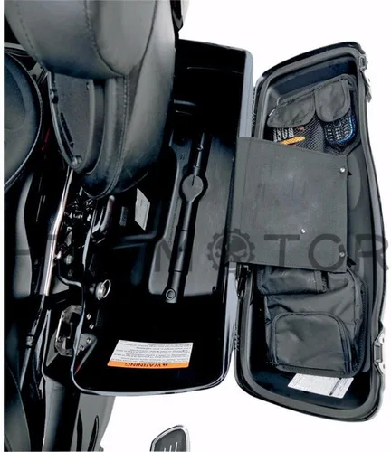 Miniatura 6 de LA01 - Juego organizador de tapas de alforja compatible con Harley Davidson Touring modelos 93-13