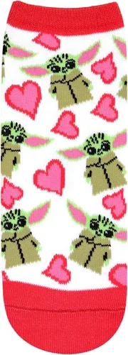 Miniatura 5 de STAR WARS Baby Yoda Cutest in the Galaxy JuniorsWomens 5 Pack Ankle Socks