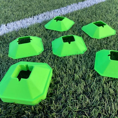 Miniatura 2 de QUICKPLAY Conos de fútbol - Juego de 20 Conos deportivos compactos altamente visibles