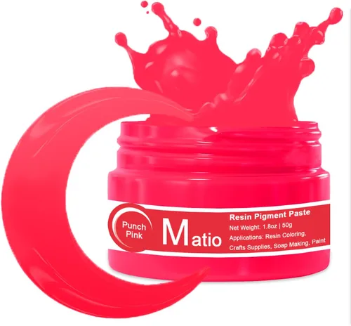 Miniatura 18 de Matio Pasta de pigmento de resina blanca, colorante de resina epoxi opaca, colorante de resina epoxi opaca de 1.8 oz/50 g, colorante concentrado