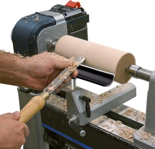 Miniatura 7 de Descanso de herramientas de torno de acero inoxidable de 12 pulgadas para carpintería Torno de torneado de madera, poste de 5/8 pulgadas de diámetro