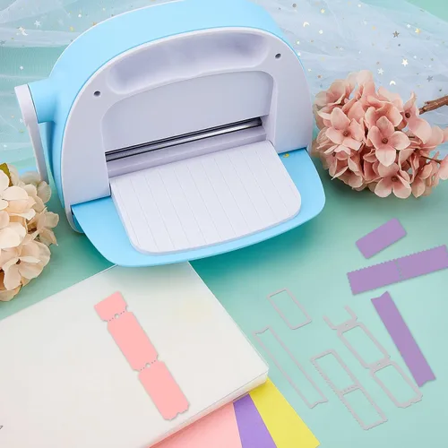 Miniatura 8 de INFUNLY Palabras sellos y troqueles de corte de vacaciones y sellos transparentes para hacer tarjetas, bricolaje, álbumes de recortes, decoración