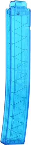 Miniatura 7 de WORKER Clip de 18 dardos con cargador curvo Talon para Nerf Modulus Series Toy y Nexus Pro (Negro Transparente)