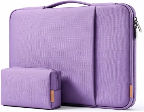 Miniatura 10 de DOMISO Funda protectora para laptop de 13 pulgadas, resistente al agua, a prueba de golpes, para MacBook Air 13, M4, M3, M2, MacBook Pro M2, M1