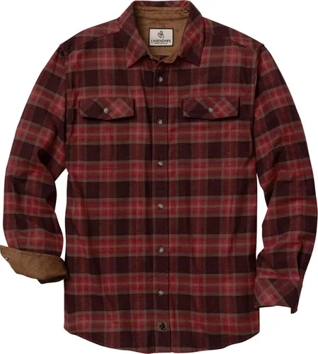 Miniatura 32 de Legendary Whitetails - Camisa de franela para hombre de manga larga con botones, ajuste relajado