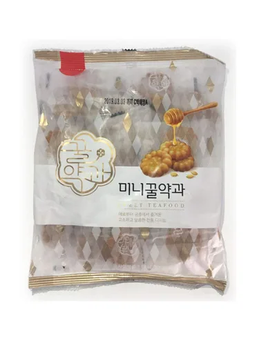 Galletas tradicionales coreanas de Yak Gwa de miel dulce dulce 7.05 oz x 3 unidades (total 21.16 oz)
