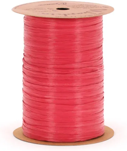Miniatura 37 de Berwick Offray Cinta de rafia mate de 1/4" de ancho, verde manzana, 100 yardas, 0.276 in