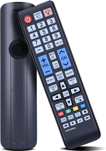 PZL AA59-00600A Reemplazo para control remoto Samsung TV PN43E450A1F 5+ Series 530 535 PN51E535A3FXZA TM1240 PN51E535A3F PN51E450A1F PN51E530A3F