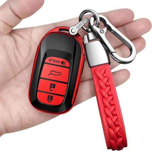 Miniatura 11 de Funda para llavero Honda con llavero TPU suave de protección de 360 grados para Accord Civic HR-V CR-V Pilot Passport Sport SI EX EX-L Touring 2022