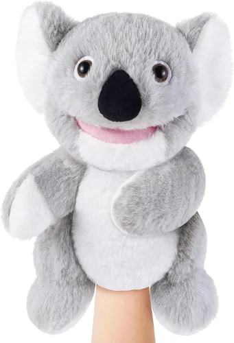 Miniatura 14 de Marionetas de Mano de Animales de 11 Pulgadas Safari Selva Zoológico Bosque Títere Selva Tropical Pastizales Animales Juego de Roles para Niños