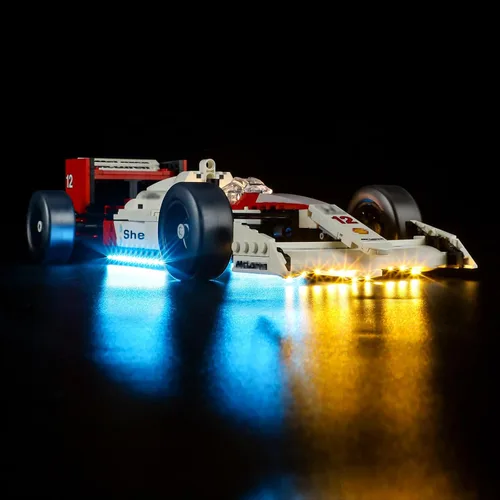 Miniatura 8 de GEAMENT Kit de luces de bloques de versión mejorada para el modelo de construcción Creator Expert Ford Mustang, compatible con el auto Lego 10265