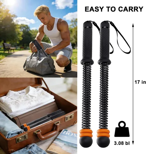 Miniatura 3 de Cuerdas de batalla sin cuerda, cuerdas de batalla inalámbricas con peso para gimnasio en casa, entrenamiento portátil de cuerpo completo HIIT Cardio