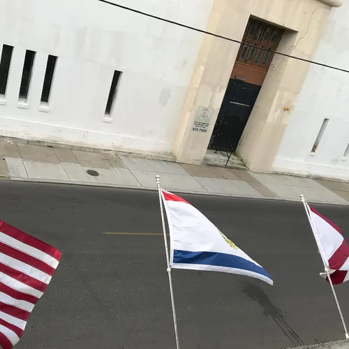 Miniatura 7 de SYII Bandera del estado de Alabama de 3 x 5 pies, banderas de 3 capas de doble cara del estado de Delaware con 2 ojales de latón y cabecera de lona