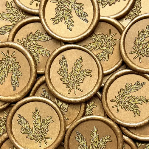 Miniatura 8 de 25 calcomanías de sello de cera dorada y blanca, sellos de sobres hechos a mano, autoadhesivos, bodas, invitaciones de fiesta, envoltura de regalo