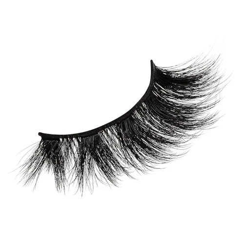 Miniatura 7 de Kiss Lash Couture - Pestañas postizas de imitación de visón negro mate, 0.551 pulgadas, volumen 3D, acabado suave y mate, efecto felpa, fácil