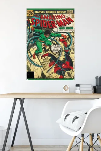 Miniatura 4 de Marvel Comics Spider-Man - Póster de pared Amazing Spider-Man #157, 34 pulgadas de largo x 22.4 pulgadas de ancho, versión premium sin marco