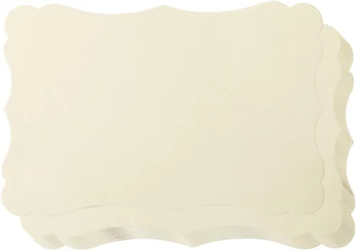 Miniatura 15 de Paquete de 50 tarjetas de kraft en blanco de cartulina gruesa marrón, tarjetas de felicitación para manualidades, tarjetas de regalo, menús, baby