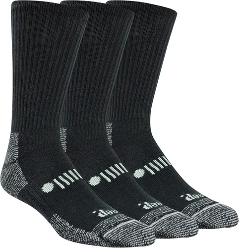 Miniatura 11 de Jeep Calcetines clásicos de algodón para hombre, paquete de 3 pares, absorben la humedad y son cómodos y acolchados