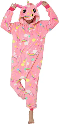 Miniatura 5 de Licorne - Pijama unisex para adultos, ropa de dormir de Navidad para cosplay