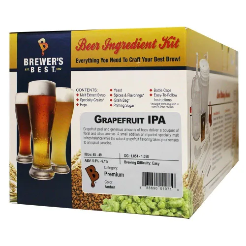 Miniatura 6 de Brewer's Best NEIPA (New England IPA) Kit de ingredientes para hacer cerveza de cinco galones