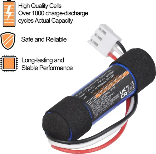Miniatura 3 de Tectra Reemplazo de batería de 3500 mAh para Harman Kardon Onyx Studio 4, Onyx Studio 3, Onyx Studio 2, Onyx Studio 1 altavoz inalámbrico Bluetooth