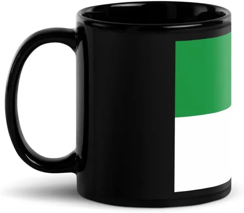 Miniatura 2 de Bandera de Ocaña Norte de Santander - Taza de café de cerámica negra