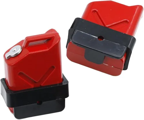 Share Goo 1/10 Escala RC Rock Crawler Simulación Accesorio de Decoración Mini Tanque de Combustible de Plástico Compatible con HSP Traxxas Axial