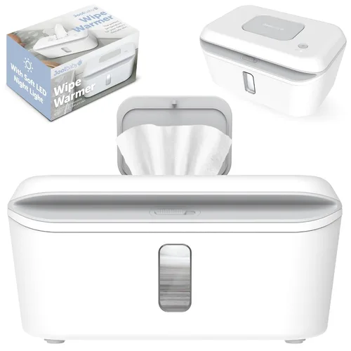 Jool Baby Calentador de toallitas y dispensador con luz LED cambiante