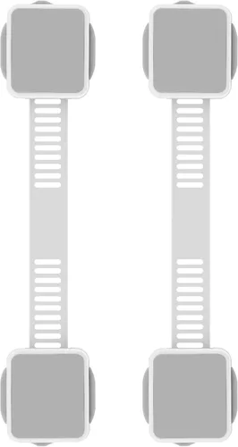 Paquete de 2 cerraduras de seguridad a prueba de bebés seguras para niños, para gabinete, cajón, refrigerador, horno, lavavajillas, puertas, asiento