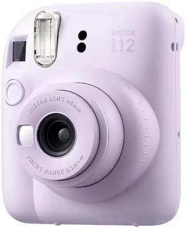 Miniatura 5 de Fujifilm Instax Mini 12 - Cámara instantánea con película adicional, 20 hojas, color lila (morado)