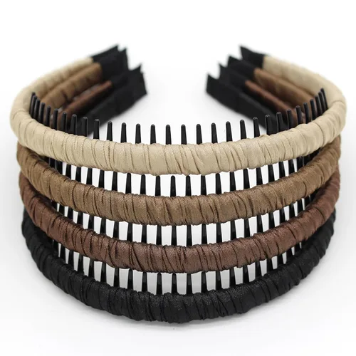 Miniatura 19 de JOBAND Diadema de Aro con Púas Multicolor, Diadema con Peine, Accesorios para el Cabello Suave y Cómodo, Antideslizante para Mujeres/Niñas
