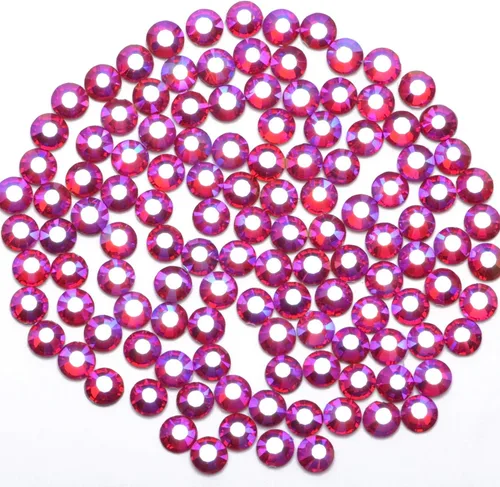 Miniatura 34 de Massive Beads 7800 vasos de hierro termoadhesivos con parte trasera plana, 5 tamaños, diamantes de imitación para hacer proyectos de bricolaje