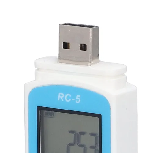 Miniatura 8 de Fydun Registrador de datos de temperatura USB IP67 32000 lecturas registrador de datos de temperatura para cadena de frío para el hogar, estudio