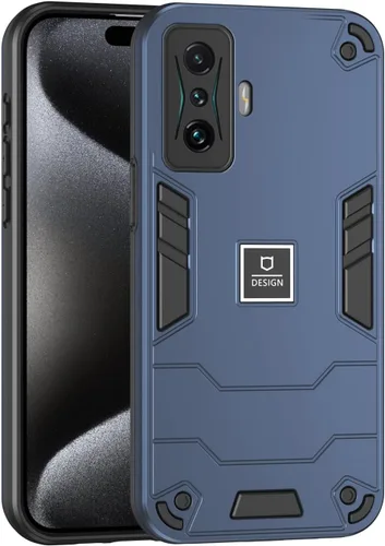 Miniatura 425 de Funda compatible con Huawei Y9 Prime (2019), compatible con Huawei Y9 Prime (2019) 4G STK-L21 2 en 1 [PC duro + TPU], funda de teléfono azul