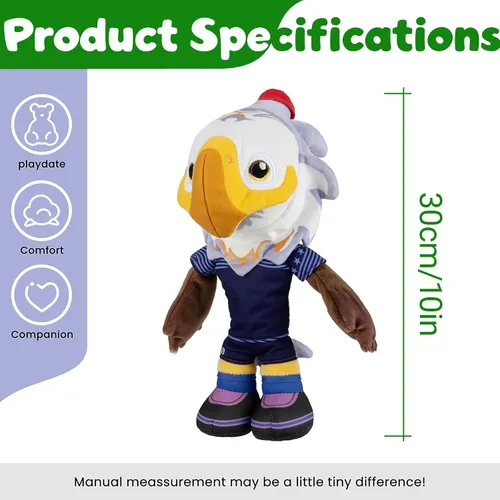 Miniatura 2 de EOHX 2026 World Cup Mascot Plush Toys, 12 Inch Soft Stuffed Animal Set, Merchandise for Kids, Football Fans Gift, Party Favors, Room Decor