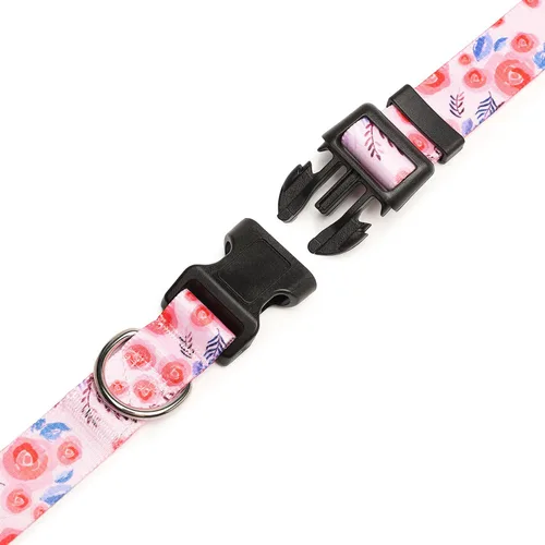 Miniatura 100 de Mercano Collar ajustable para perro, patrones de diseño especial, nailon suave, cómodo y resistente, collar para mascotas para perros pequeños